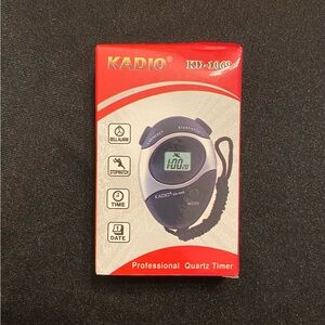 Quartz Professional Digital Timer is also an Alarm, Watch, and Calendar